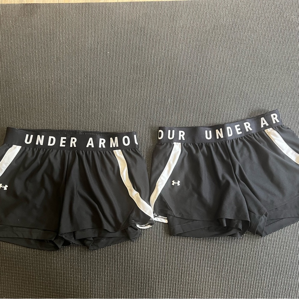 Under Armour Shorts W/ compression shorts SOLD Seperate